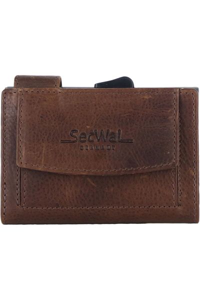 SecWal SecWal 2 credit card case wallet RFID leather 9 cm