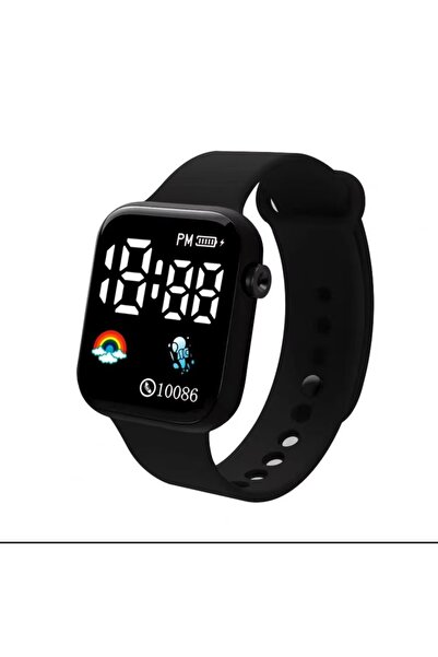 BLUELANS Doğru zaman ekran İzle elektronik saat yazı tipi ekran ile moda su g...