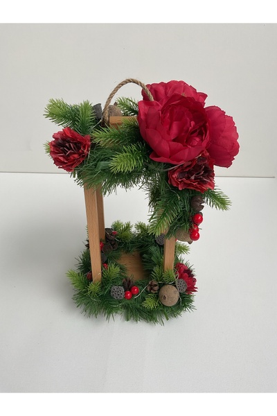 Yakamoz Konsept Yeniyıl yılbaşı mery christmas led ışık yapay çiçek aksesuar ...