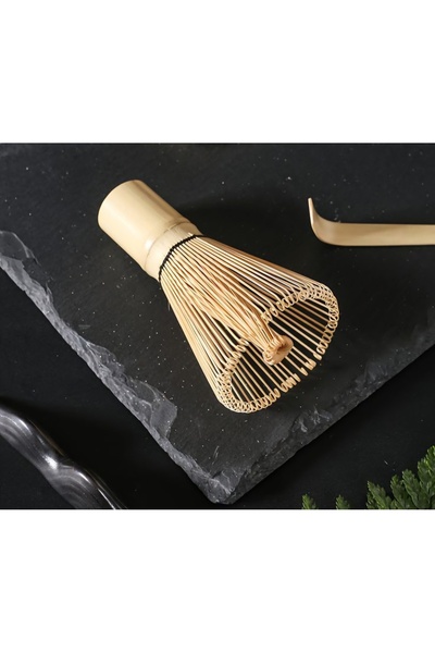 Karadeniz Matcha Matcha Bamboo Matcha Tea Stirrer Brush Bamboo Whisk Foamer