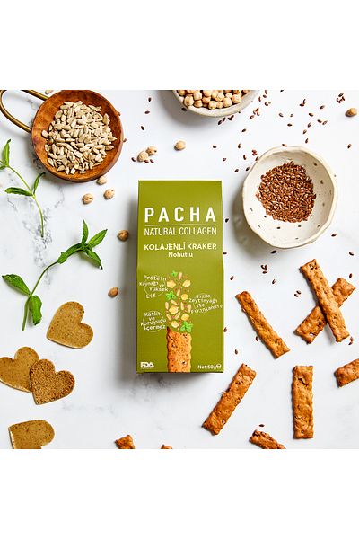 PACHA مقرمشات الكولاجين بالحمص