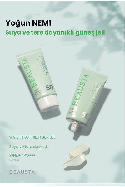 BEAUSTA Soothing Moisturizing Sunscreen for Sensitive, Dry and Combination Skin Spf 50 /Pa 50 ml