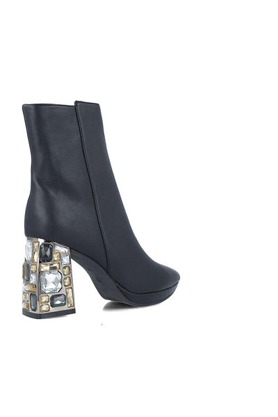 MENBUR WOMEN SHOES BLACK ANKLE BOOTS