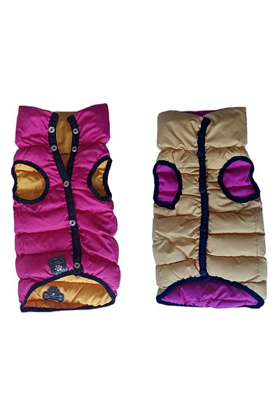 petcraft Double Sided Dog Inflatable Coat - m