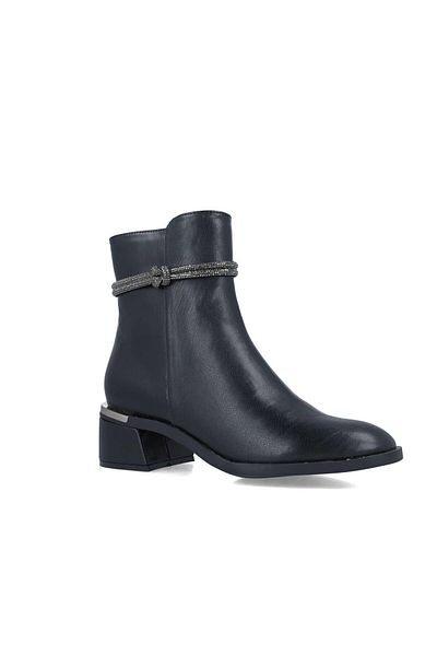 MENBUR WOMEN SHOES BLACK ANKLE BOOTS