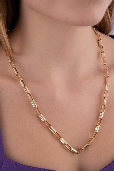 Fiyonk Kuyumculuk 14 Ayar Altın Laura Zincir Kolye