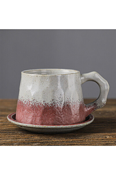 MIBRU Coffee ceramic cup with plate 230ml