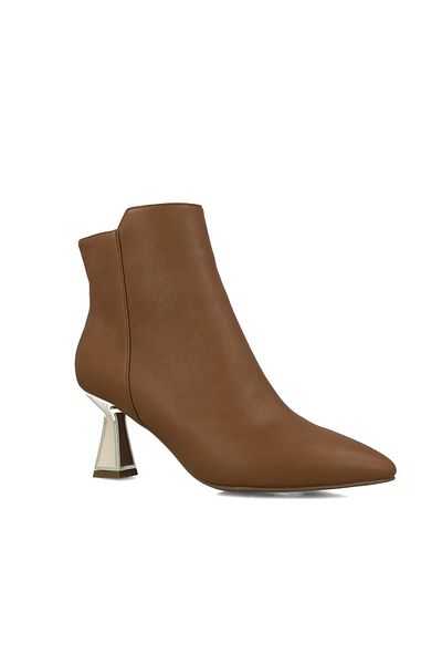 MENBUR WOMEN SHOES BEIGE ANKLE BOOTS