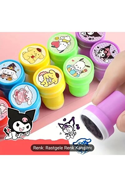 kuromi Karakter Mühür Baskı Aparatları 10 Adet