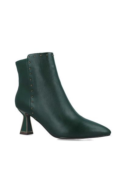 MENBUR WOMEN SHOES FOREST GREEN ANKLE BOOTS