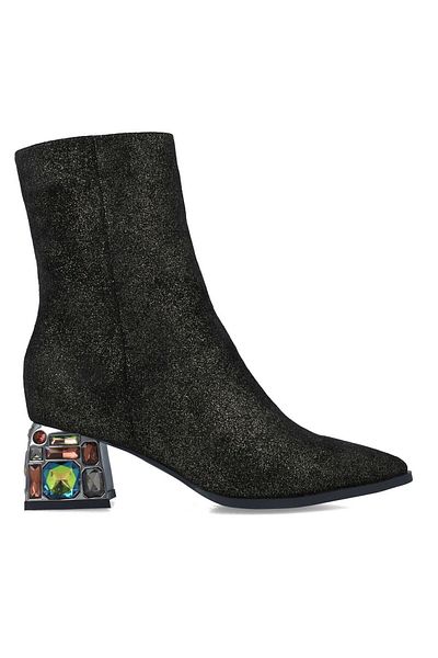 MENBUR WOMEN SHOES BLACK ANKLE BOOTS