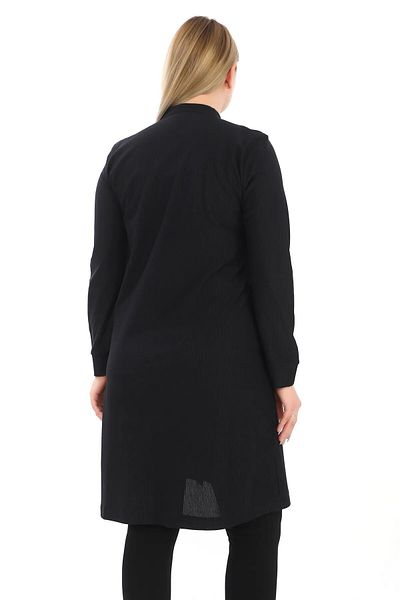 AfifeCOLLECTİON Cardigan pentru mama cu închidere cu nasturi Cardigan lung și elegant pentru femei