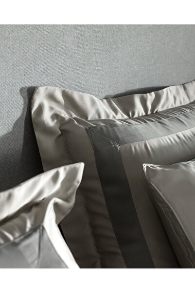 Madame Coco Samoa King Size Bamboo Satin Duvet Cover - Khaki