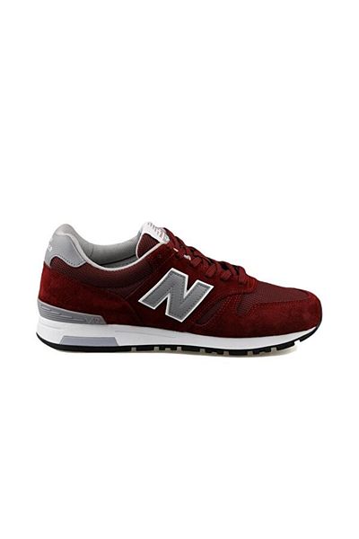 New Balance Ml565Brg Stylish Design Burgundy Sneakers
