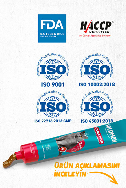 Solomon Sterile Paste 100 gr Kısırlaştırılmış Kediler Için Vitamin Ve Mineralli Malt Macunu