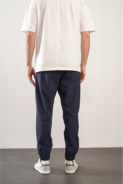 Butik TREND BİZ Штани з еластичним поясом і манжетами, прямий крій, чоловічі джоггер-штани