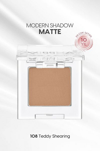 Missha Modern Shadow Matte - Soft Texture Non-Spill Eye Shadow Single (108 Teddy Shearing)