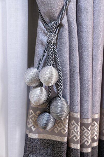 LEYLA AKSESUAR PERDE AKSESUARI 6 TOPLU KORNİŞ BRAÇOL