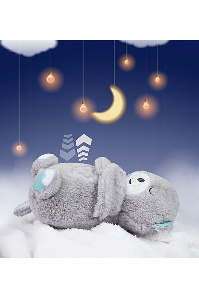 Özgüner Oyuncak Breathable Sleeping Companion Otter, Baby Relaxing Plush Toy, Otter