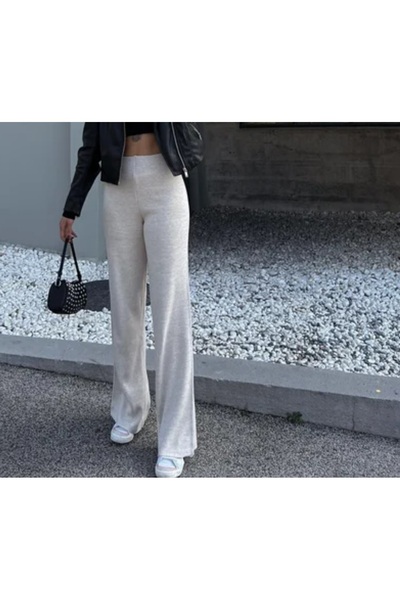 Vaniza Ψηλόμεσο πλεκτό παντελόνι