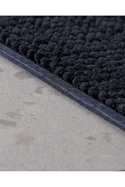 Madame Coco Conques Banyo Paspas - Koyu Mavi - 50x80 Cm