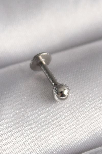 Clariss 316L Steel Silver Color Ballpoint Piercing