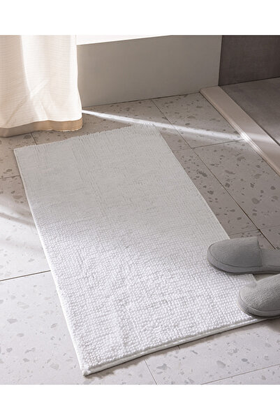 Madame Coco Conques Bath Mat - White - 60X100 cm
