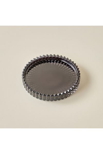 Bella Maison طبق زخرفي جوردي رمادي (10x10x1,5 سم)