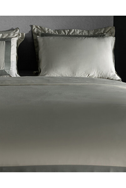 Madame Coco Samoa King Size Bamboo Satin Duvet Cover - Khaki