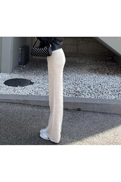 Vaniza Ψηλόμεσο πλεκτό παντελόνι