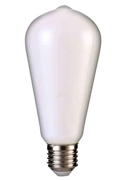 Heka St64 6 Watt Günışığı Beyaz Soft Cam Rustik Led Edison Ampul