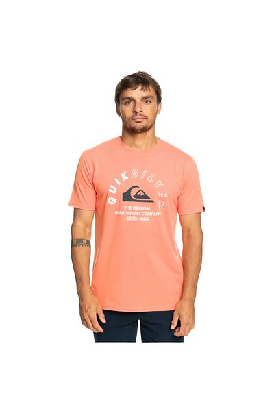 Quiksilver Στρεβλωμένα μοτίβα M Tees Ανδρικό μπλουζάκι από ανθρακί Eqyzt07205-kta0