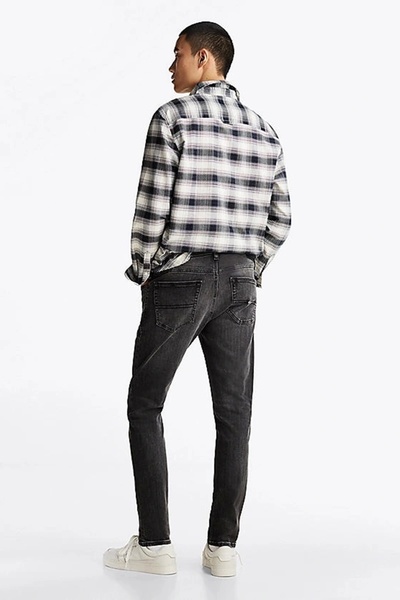 Tommy Hilfiger AUSTIN SLIM TPRD DH1285 Erkek Denim Jeans DM0DM205461BZ