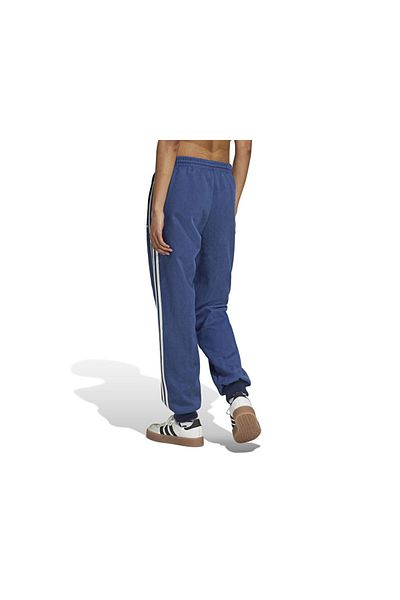 adidas Pantaloni de sport casual pentru femei albaștri - piele de căprioară Tp, IX1036