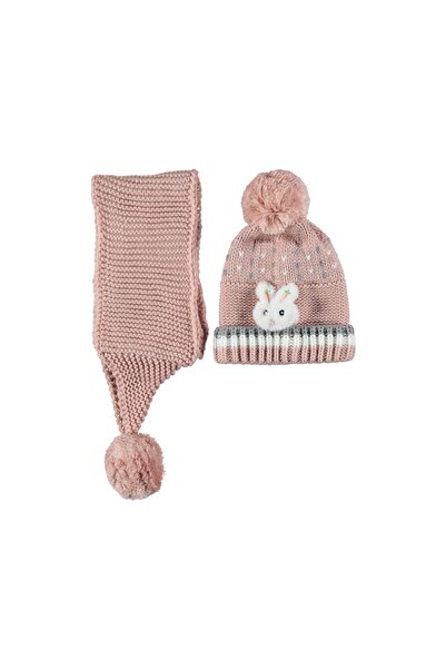 Kitti KIZ ÇOCUK 2'Lİ ATKI BERE SETİ 20019