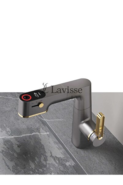 Lavisse صنبور حوض LUNA الذكي الرقمي مع عرض درجة الحرارة