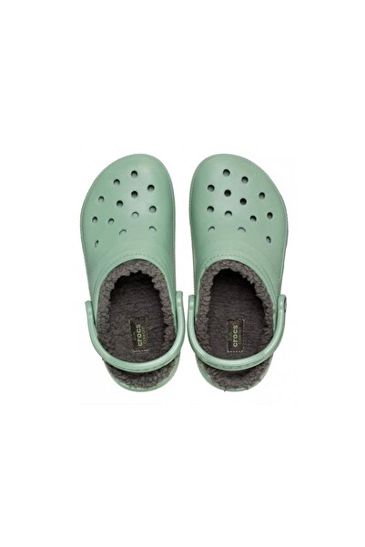 Crocs Classic Lined Clog Erkek Terlik - Yosun
