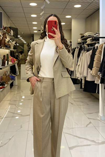 Vosse Ekol Kum Gold Düğmeli Takım