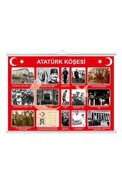 heptex Atatürk Köşesi 70x100 Çıtalı