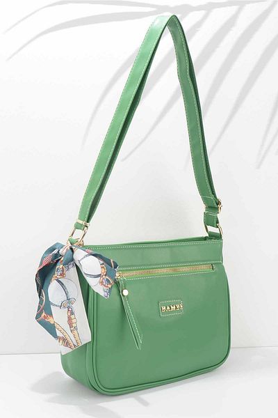 Bambi Geantă verde pentru damă C06554205509