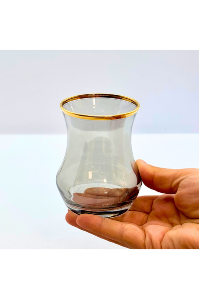 Tırtıl Home Züccaciye Eda Tea Set Smoked