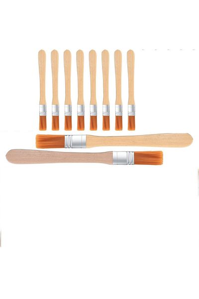 Sanatsal Dünya 10Pcs Economical Synthetic Floor - 1No Painting Brush