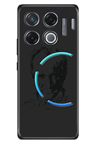 INFINIX GT 20 Pro Kılıf INFINIX infinix Desenli Kapak Baskılı Atatürk