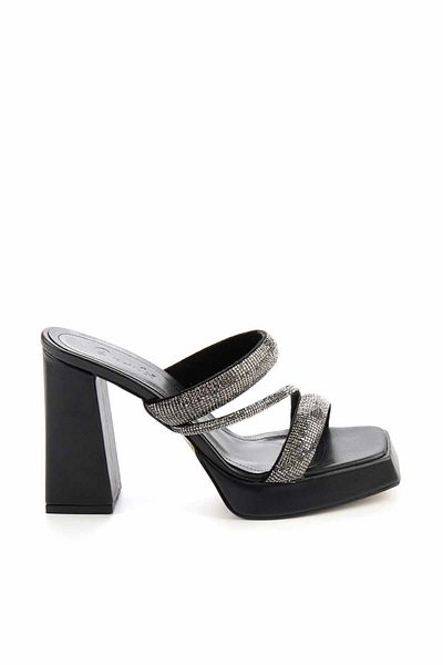 Bambi Women's Black Slippers K04225030709