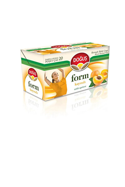 Doğuş Çay Doğuş Form Kayısılı Bitki Çayı 20'li 40 Gr.