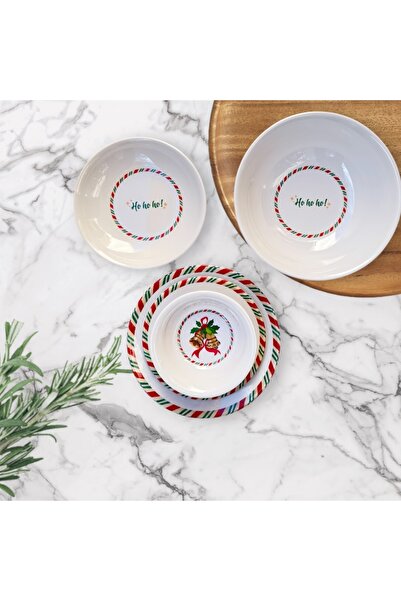 Lagom 4 Kişilik Melamin Yemek Takımı (17 Parça)