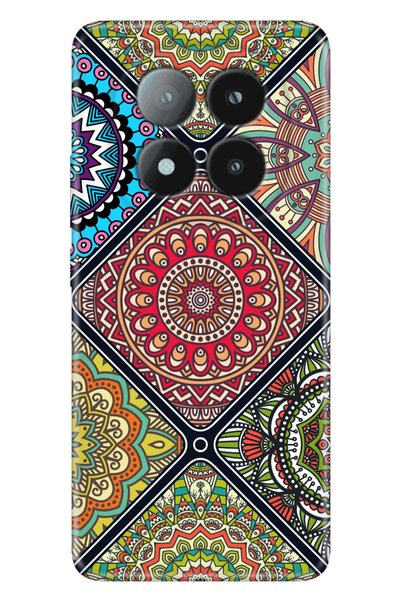 Cekuonline Case for Xiaomi Redmi Note 14 Pro Plus 5g Patterned Silicone Mvp M...