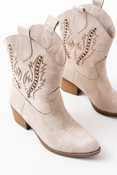 HERUS Γυναικείες μπότες καουμπόη με μοτίβο Western Angel Wing