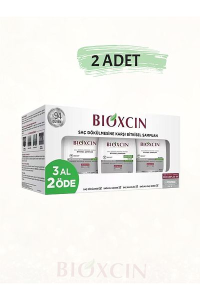 Bioxcin Genesis Buy 3 Pay 2 Shampoo for Oily Hair 3 X 300 Ml. (2 Pcs)