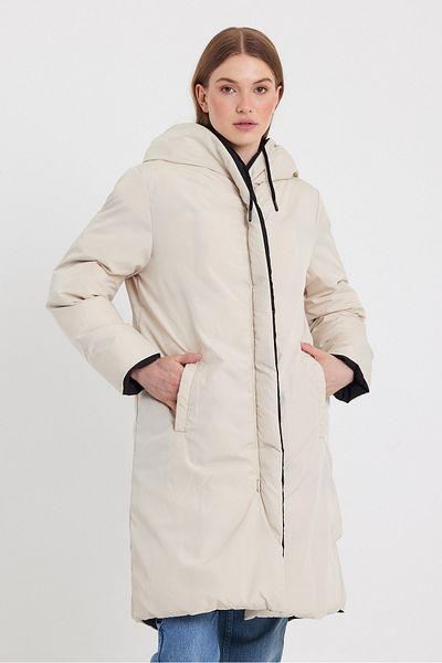 Weyeze Double Sided Long Puffer Coat Ad-K50501Lnw